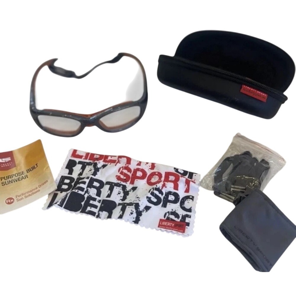 Liberty Sport F8 Rec Specs Pro Goggle Prescription Eyeglasses Case Accessories